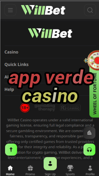 App Verde Casino - Green-Themed Casino Mobile App-casinoorder.vip